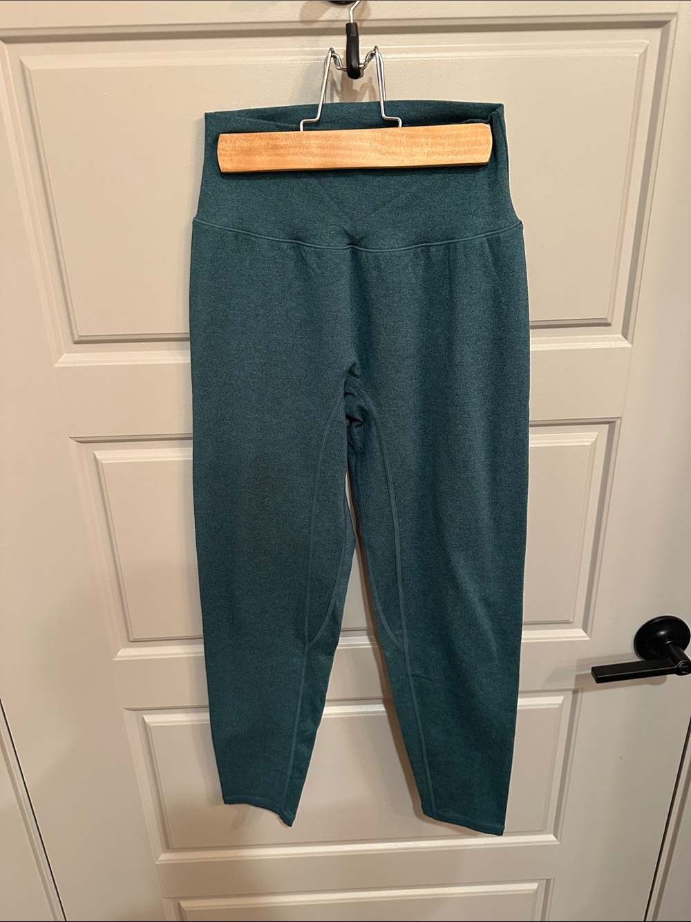 P'tula Teal High-Waist Stretch Leggings